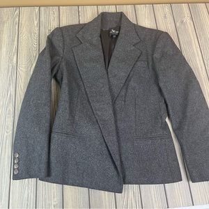 Ralph Lauren 100% Lambs Wool Made in USA Vintage Women's Blazer Sz 4
